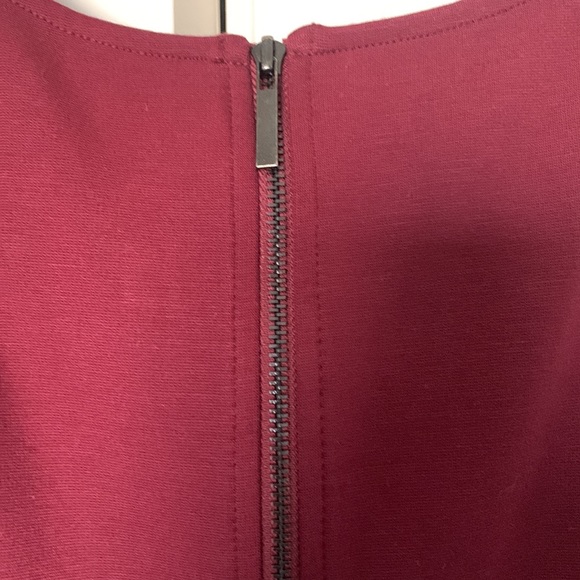 Loft Maroon Dress - Picture 4 of 6